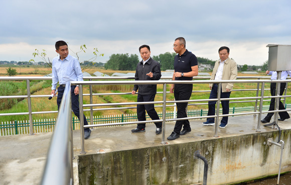 细化行动、凝聚合力，扎实推动环巢湖流域水环境综合治理——省长李国英一行调研长临河镇污水处置厂