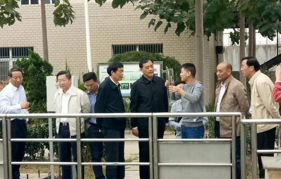 省人大常委会副主任宋卫平一行莅临国祯环５鞑榱斓脊ぷ