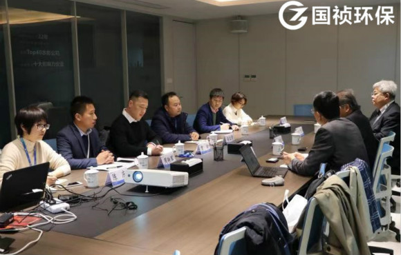日本旭化成株式会社麻?幸雄一行莅临国祯环５鞑榛セ