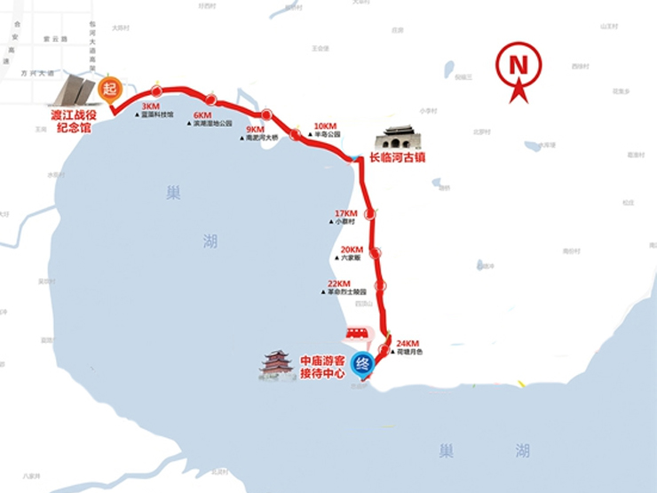 国祯环；独止趸泛毅行路线